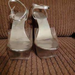 Light Up Clear Heels