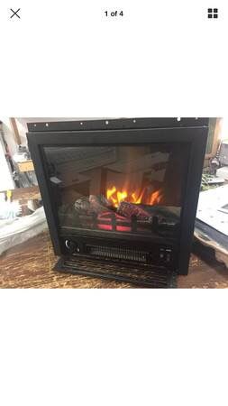 Electric Fireplace Heater Insert NDF-62N