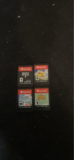 Nintendo switch games