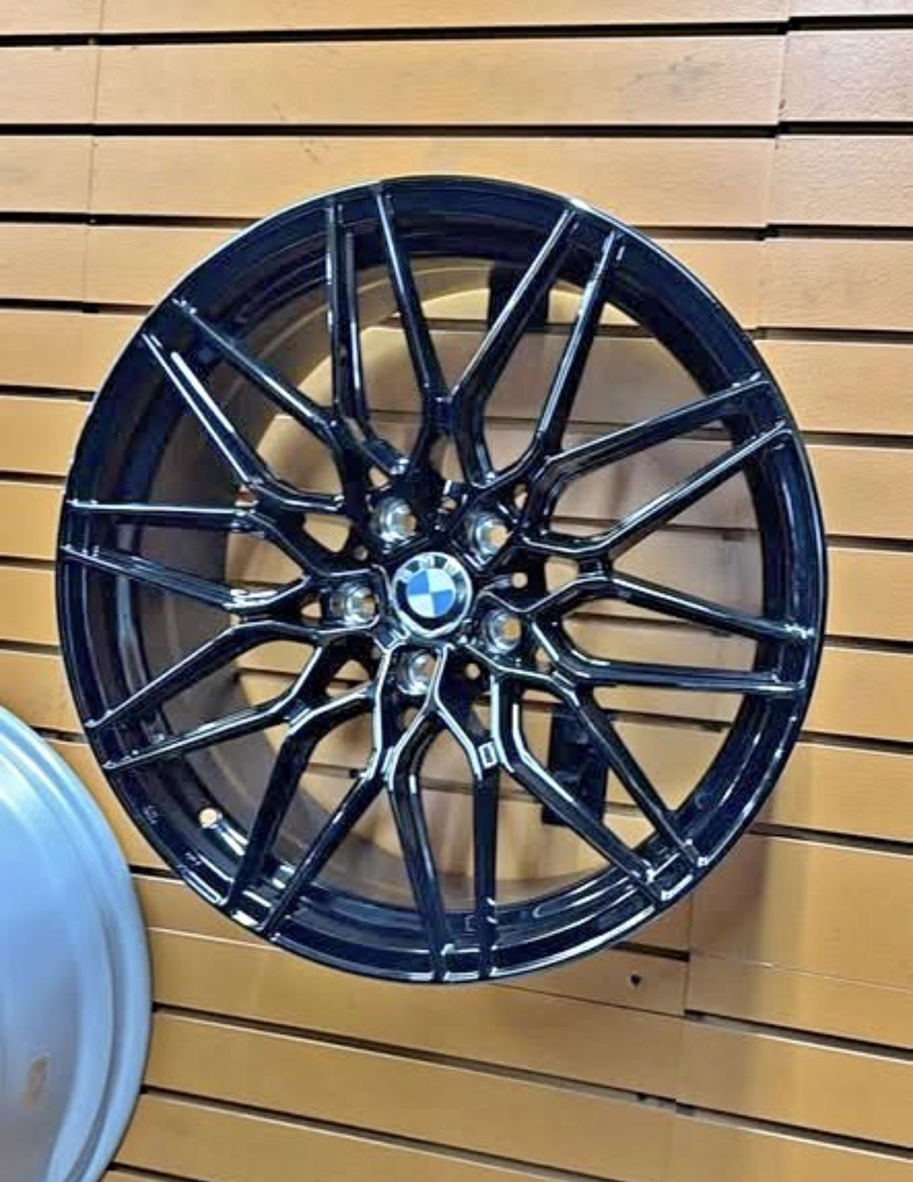 19 inch staggered BMW Rims Tires 5x120 19x8.5 Front 19x9.5 Rear Wheels + Tires