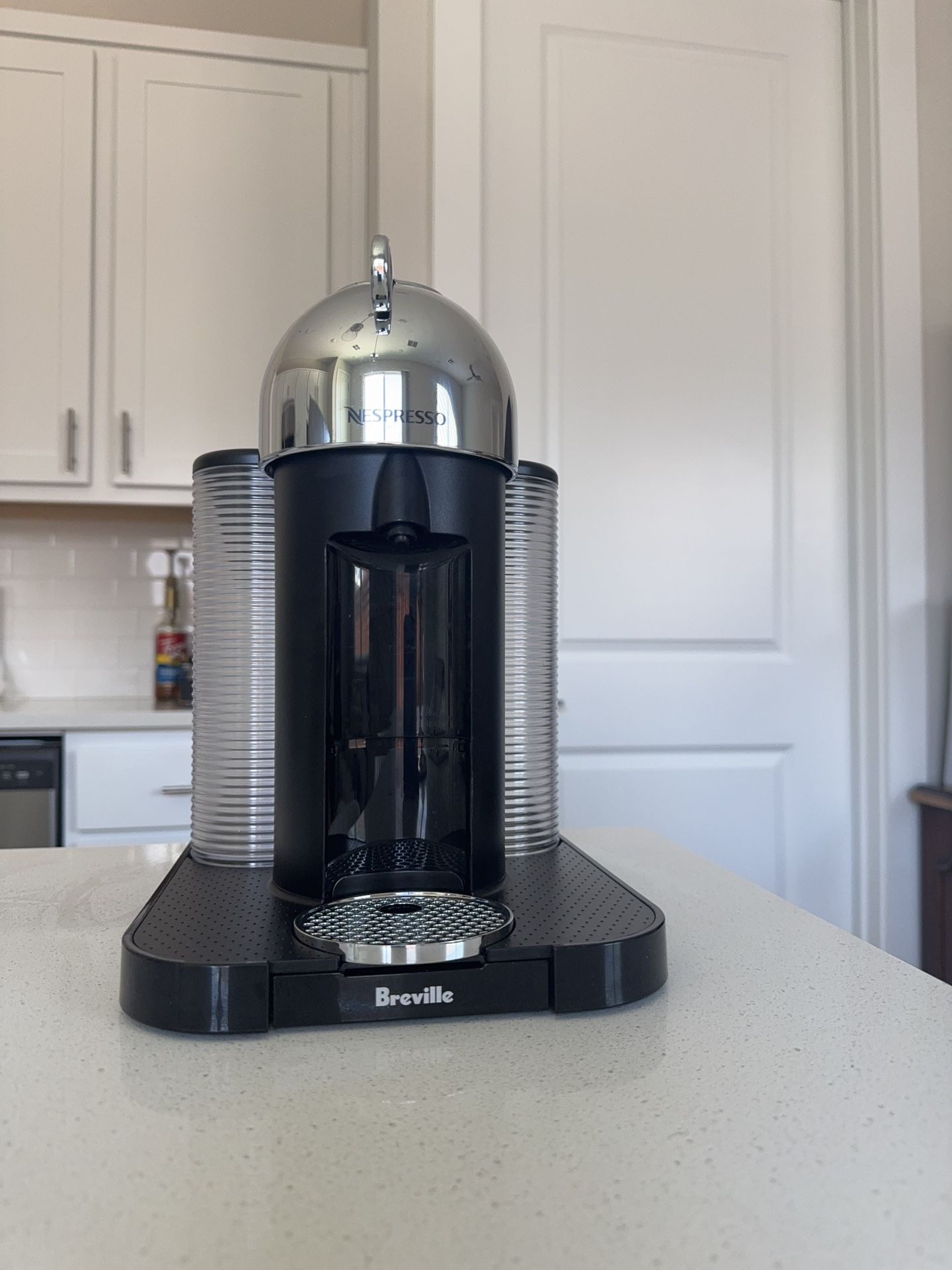 Nespresso Vertuo Coffee and Espresso Maker by Breville, Chrome