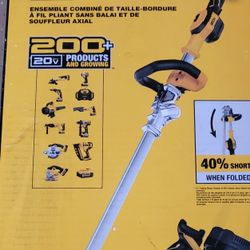 DEWALT TRIMMER AND BROWER