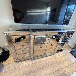 Z Gallerie Omni Mirrored Buffet