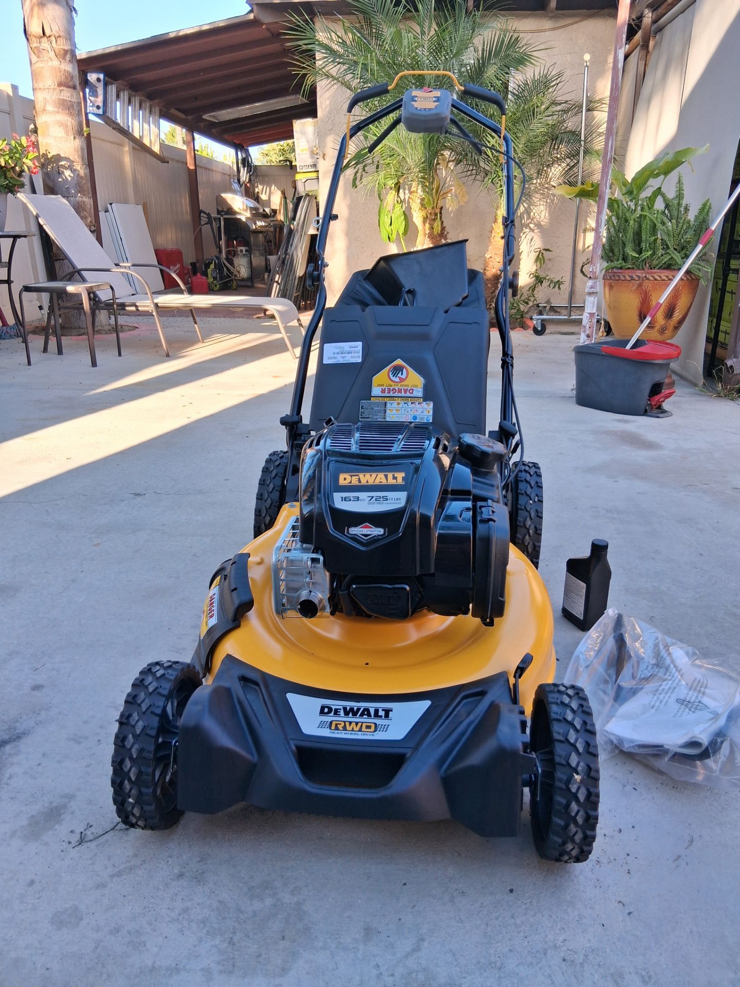 Dewalt 163cc gas