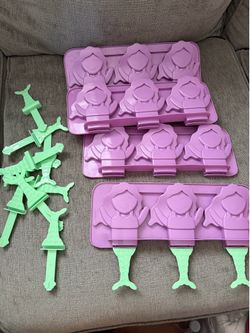 Mermaid Popcicle Molds