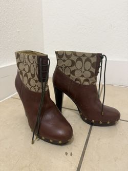 Brown Coach Boots