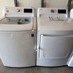 New 2021 LG Top Load Washer And Electric 220volt Dryer Set