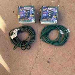 Outdoor Timers W/ Extension Cords