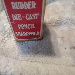 Antique Rudder Pencil Sharpener 