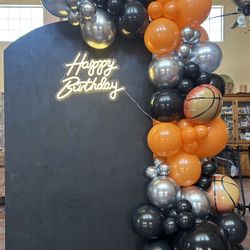 Balloon Garland and Decorations