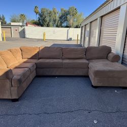 Tan Sectional Couch 