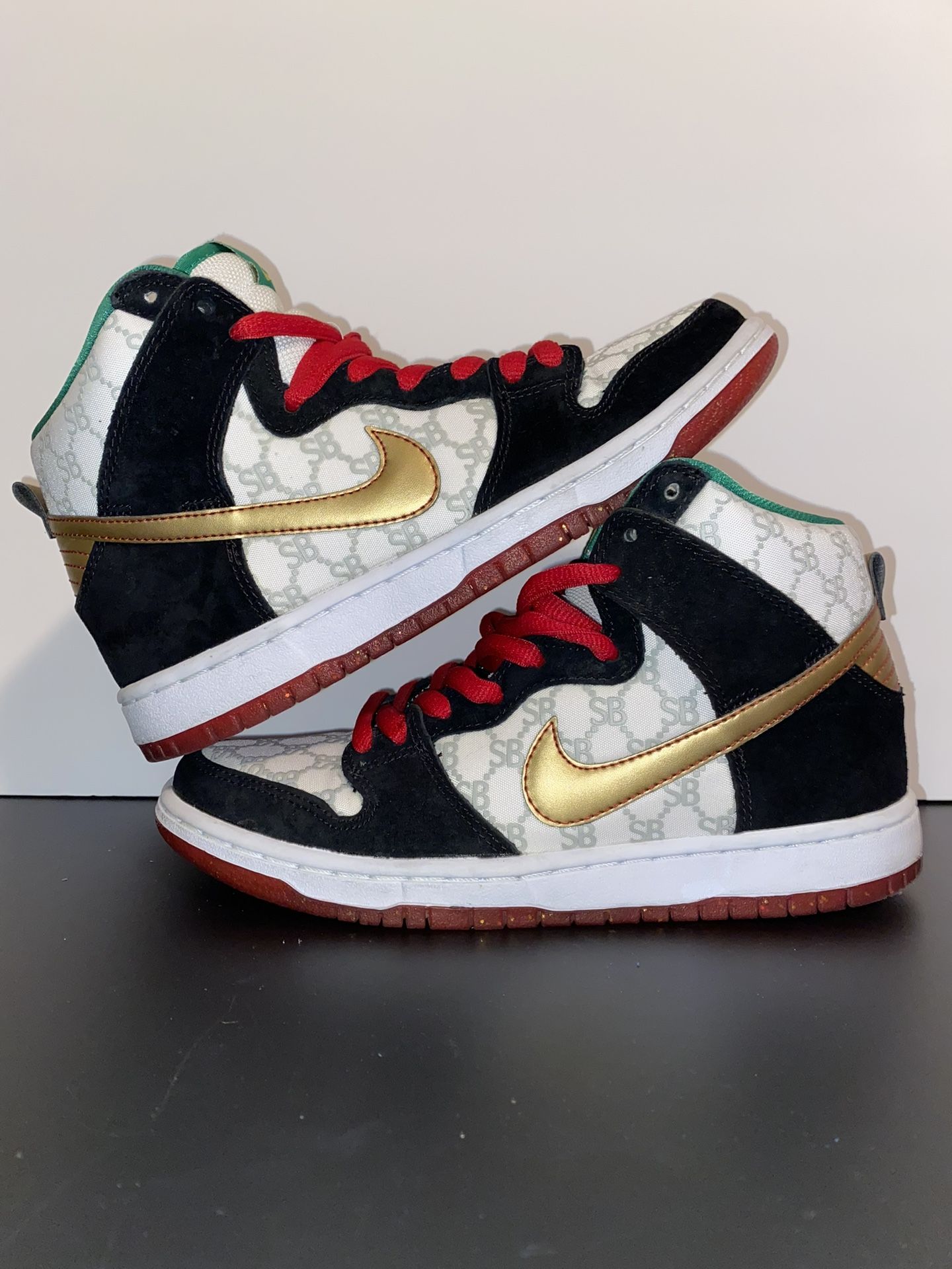 Frons stam Herziening Nike SB Dunk High Gucci Black Sheep Size 6.5 for Sale in Miami, FL - OfferUp