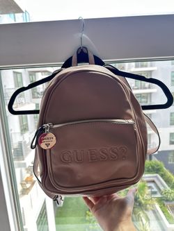 GUESS Mini Backpack – Blush Pink – Gently Used