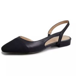 Genuine Leather Sandals Loafers Flats SlipOn Office Shoes espadrilles Slingback