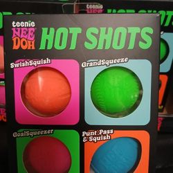 Needoh Hot Shots Sport Balls