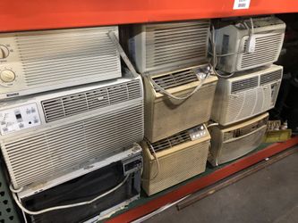 Window air conditioners $50 &. up ^ 🗼