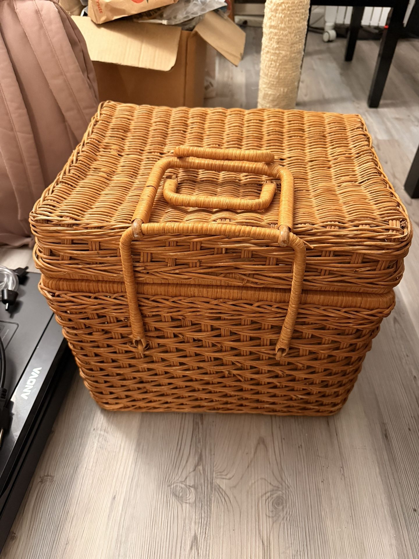 Woven Picnic Basket