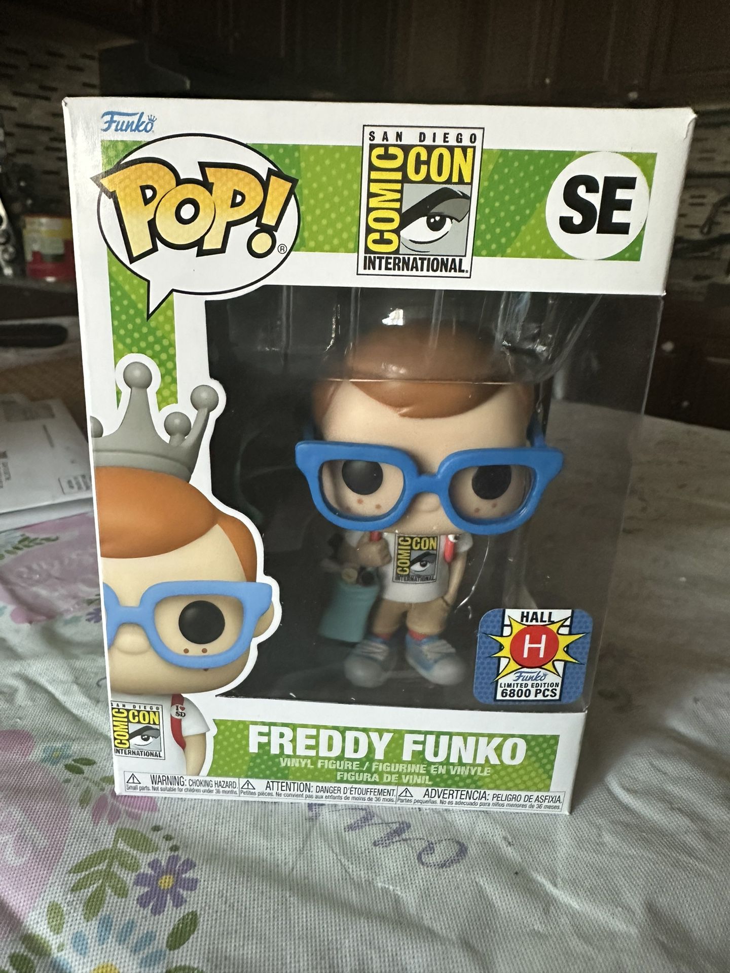 Funko POP! Freddy Funko Hall H LE 6800 Pcs SDCC Exclusive