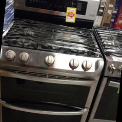 LG LDGST 6.9 cu. ft. Double Oven Stove