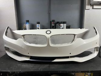 2013-2014-2015 BMW 3 SERIES 328i FRONT BUMPER OEM USED #11177