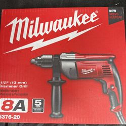 Milwaukee Hammer Drill. New In The Box