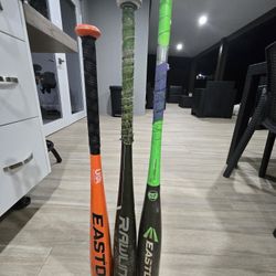 Baseball Bats all 3 for $50