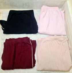 Bundle Of 4 Pajama Bottons For Women Sleepwear Size Small / Medium