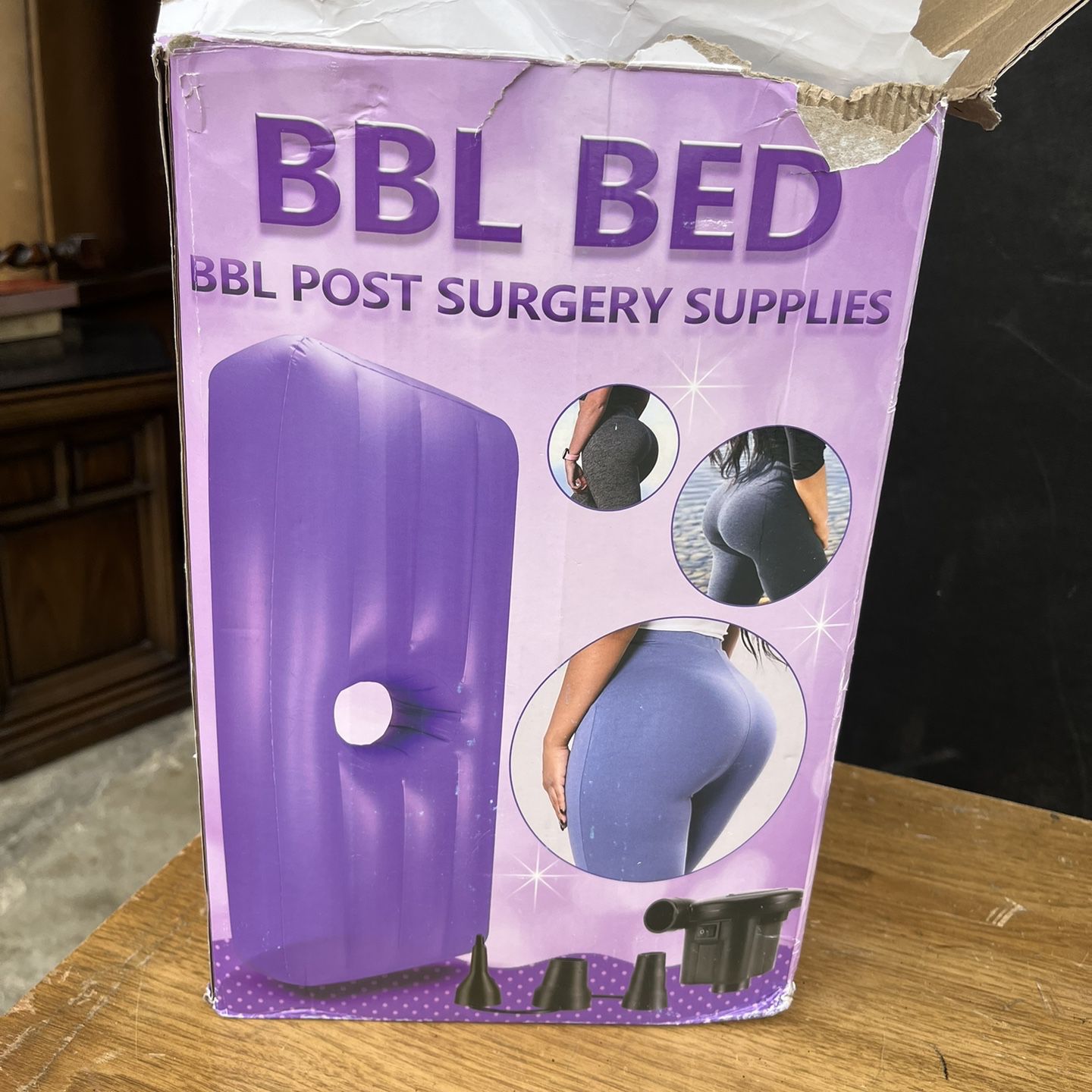 KVIOMI BBL Post Surgery Supplies - BBL Bed with Hole After Surgery