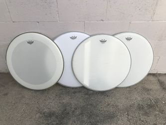 Remo 22” Bass Drum heads NEW P3