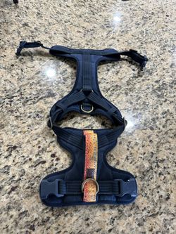 Dog harness.