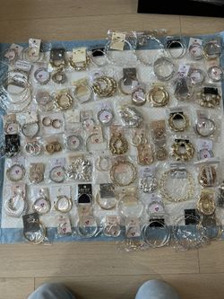 Bulk Hoop Earings 75 Pcs