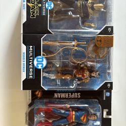 Dc Comic Figure Set Of 3