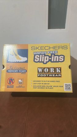 Non-slip Slip-On Skecher Work Shoes (size 9.5)