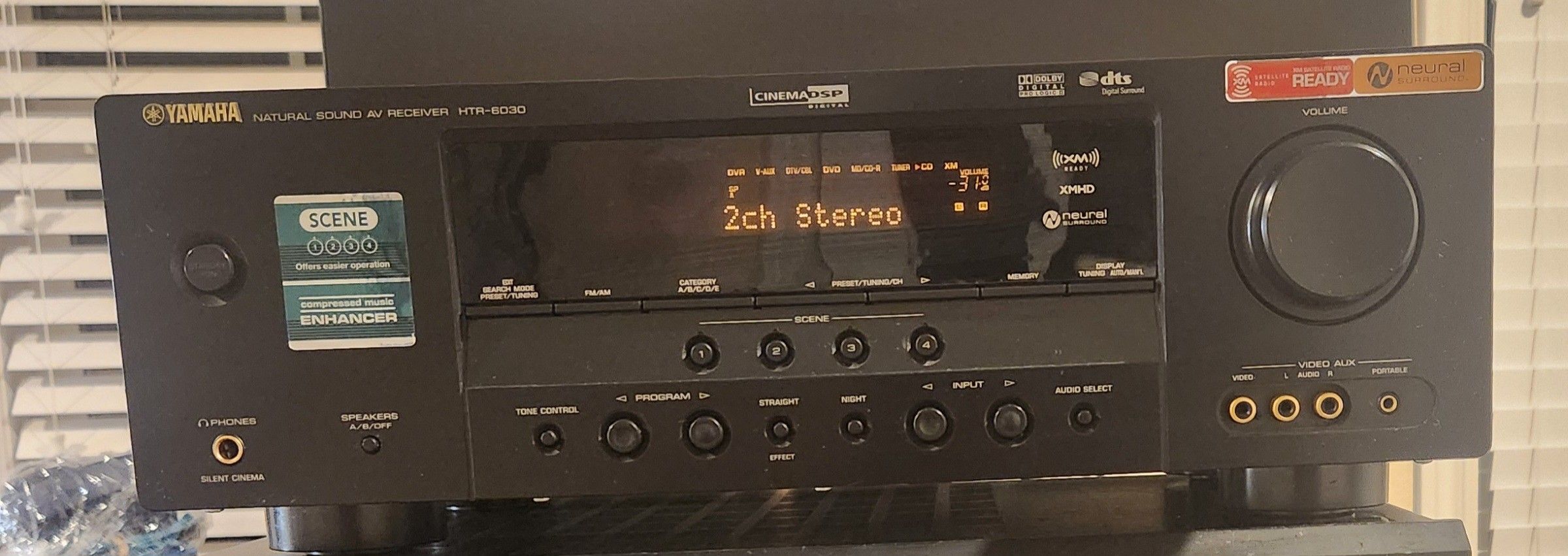 Yamaha HTR 6030 5.1 Channel 500 Watt Receiver