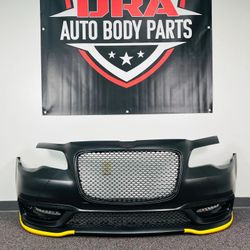 Fits CR300 From11-23 SRT Front Bumper Assembly With LED FOGLIGHTS YELLOW LIP NOT INCLUDED 
