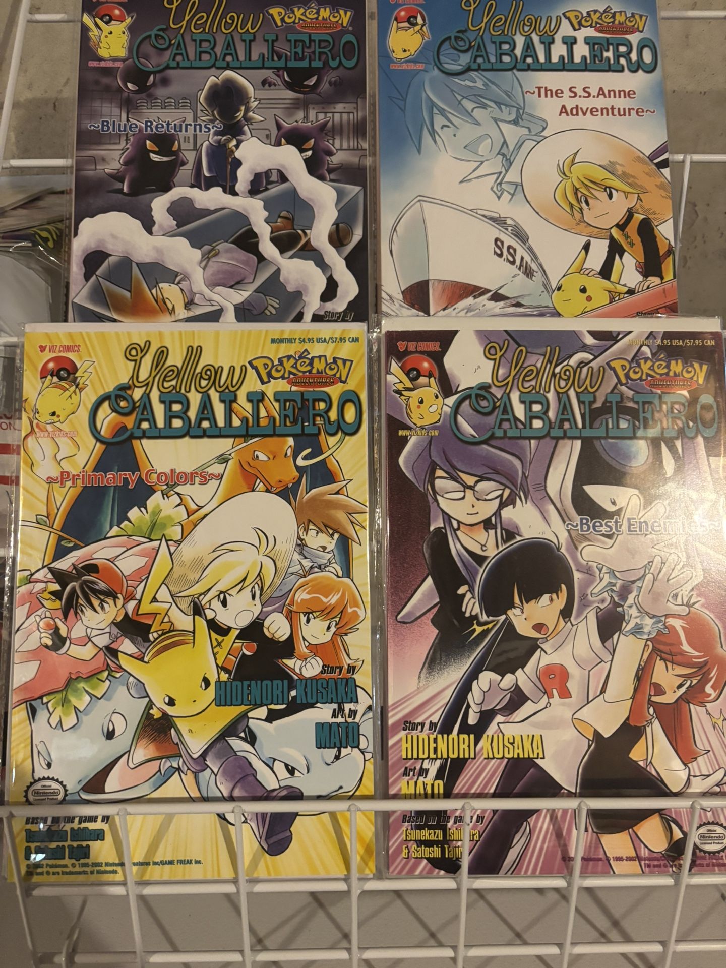 Pokemon Adventures Yellow Caballero Comic