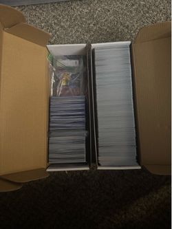 Large Lot of Pokémon Trading Cards