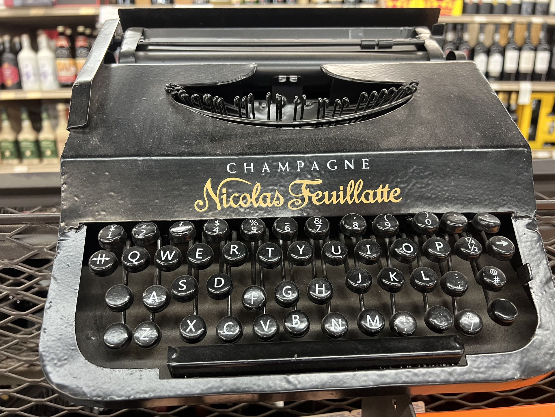 Antique Nicolas Feuillate Type Writer