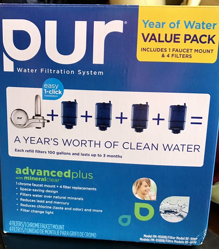 PUR Chrome Horizontal Faucet