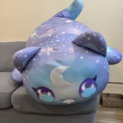 2-LARGE MEE MEOWS STUFFED ANIMALS AND PLUSH PETS