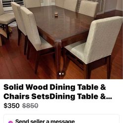 Table And 8 Chairs