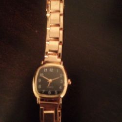 Ladies Rose Gold Watch