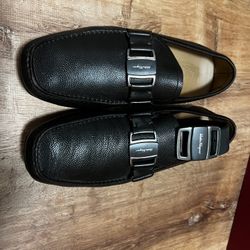 Ferragamo Loafer Plus Matching Belt Size 34