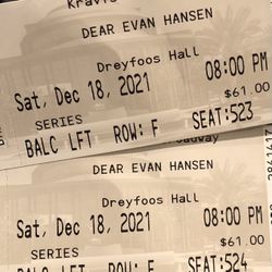 Dear Evan Hansen Tickets 