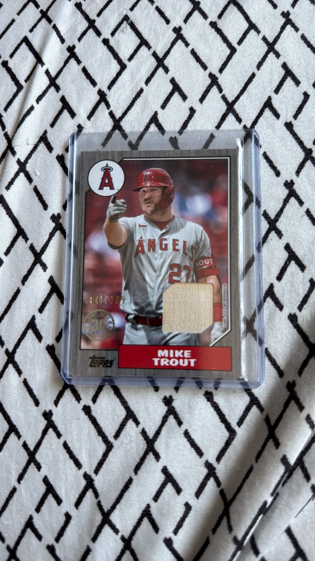 Mike Trout Relic /199