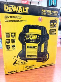 Dewalt new battery charger and digital air compressor