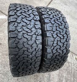 2 BFG LT 285/60/18 ALL TERRAIN TIRES $195 CASH ✅ FREE INSTALL ✅