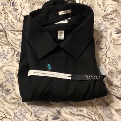 Van Heusen Classic Fit Wrinkle Free Pin Cord 