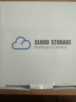 New Cloud Storage camera. See pictures. Read Description First.