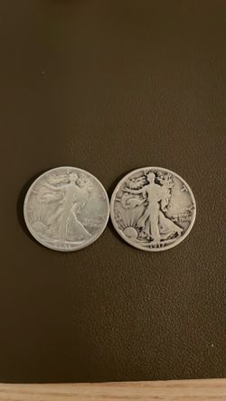 Walking liberty half dollars